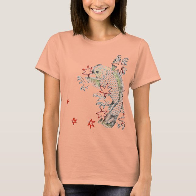 Camiseta Otoño Koi Pond (Anverso)