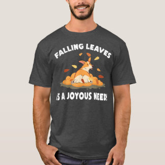 Camiseta Otoño La Caída De Las Hojas Es Una Joya NecesidadP