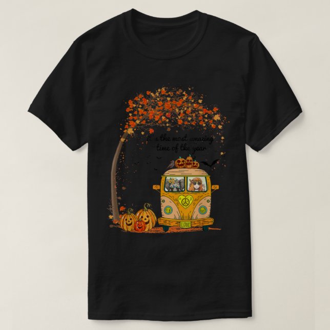 Camiseta Otoño La Hora Más Increíble Del Año (Diseño del anverso)
