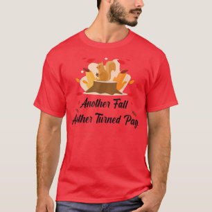 Camiseta Otoño Otra Caída, Otra Ardilla De Páginas Girada