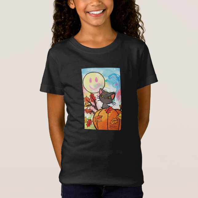 Camiseta Otoño perfecto - Arte infantil para CHOC (Anverso)