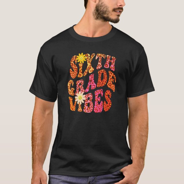 Camiseta Otoño SEXTO GRADO VIBES Profesor Paz Amor 6Gr (Anverso)