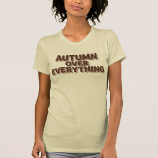 Camiseta Otoño sobre todo