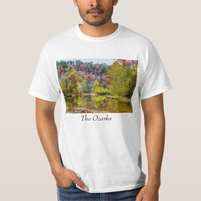 Camiseta Otoño Tranquilidad Ozarks (Anverso)