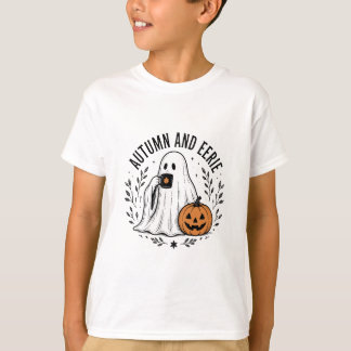 Camiseta Otoño y fantasma inquietante