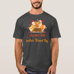 Camiseta OtoñoOtra Caída, Otra ardilla De Páginas Girada