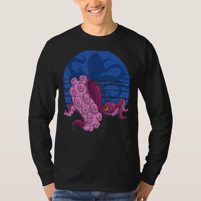 Camiseta Otopu Retro de Kraken (Anverso)
