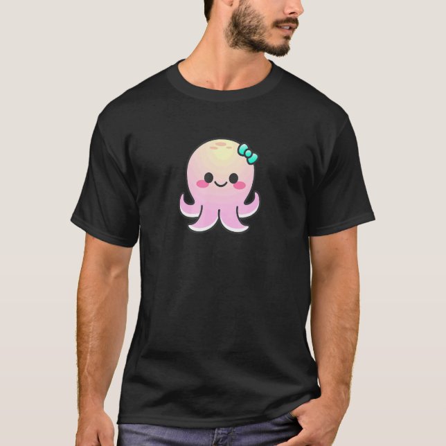 Camiseta Otopus de la niña bebé (Anverso)
