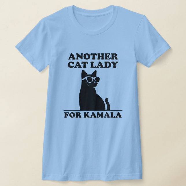 Camiseta Otra dama del gato para el gato Guay Kamala Harris (Distribución)