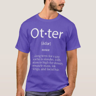 Camiseta Otra Definición Graciosa Cute Gay Man Gag Gigante