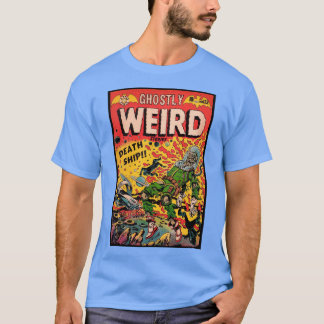 CAMISETA OTRA GRAN CUBIERTA DE LIBRO DE CÓMO DE HORROR DE V