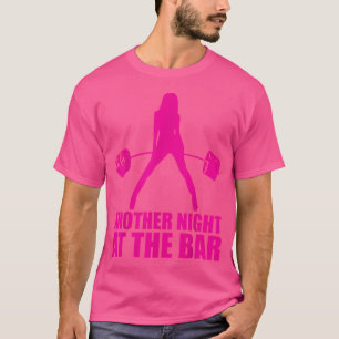 Camiseta Otra Noche En El Bar Barbell - Motivat De Las Muje