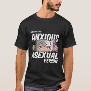 Camiseta Otra persona asexual ansiosa