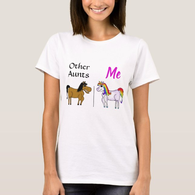Camiseta Otras Tías Me Unicorn Tía Tía (Anverso)