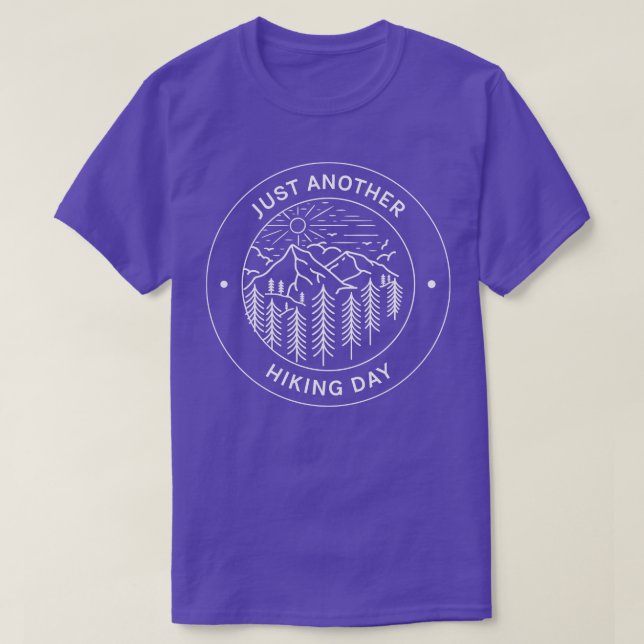 Camiseta Otro día de senderismo (Diseño del anverso)