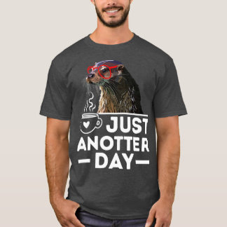 Camiseta Otro día divertido y divertido, animal marino pica