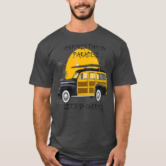 Camiseta Otro día en el paraíso, Woody hawaiano