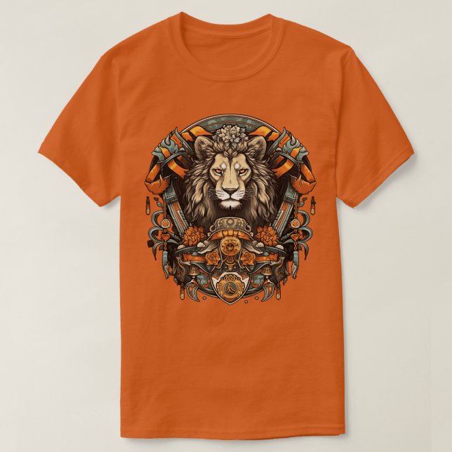 Camiseta Otro diseño premiado Este tiene un León (Diseño del anverso)