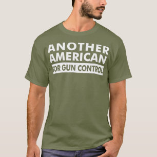 Camiseta Otro estadounidense para el control de armas contr