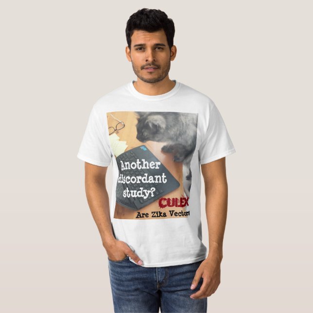 Camiseta ¿Otro estudio discordante? de RoseWrites (Anverso completo)