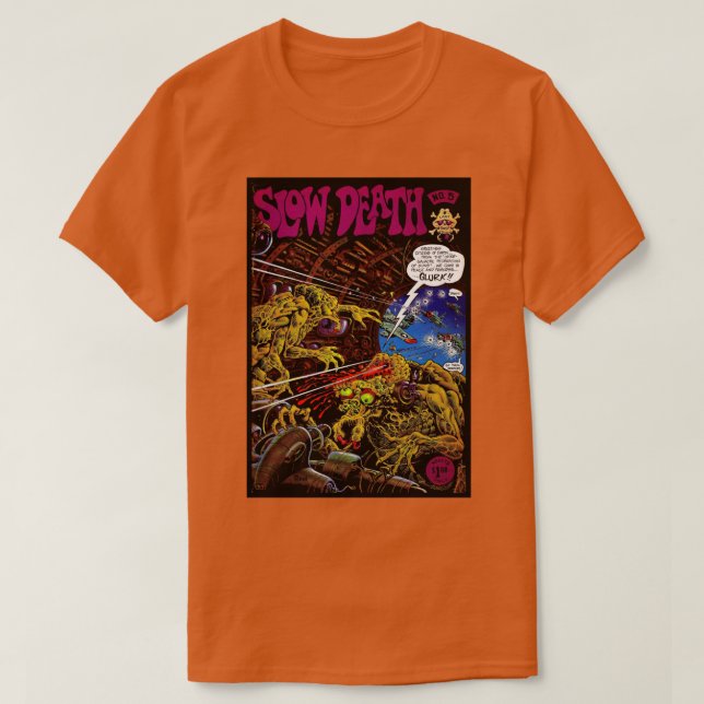 CAMISETA OTRO GRAN ARTE DE CUBIERTA DE CÓMO SUBTERRÁNEO (Diseño del anverso)