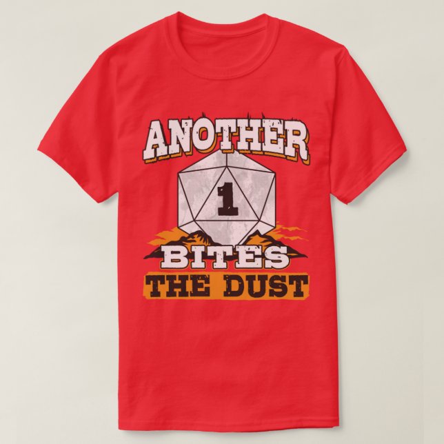 Camiseta Otro muerde el polvo 1 (Diseño del anverso)