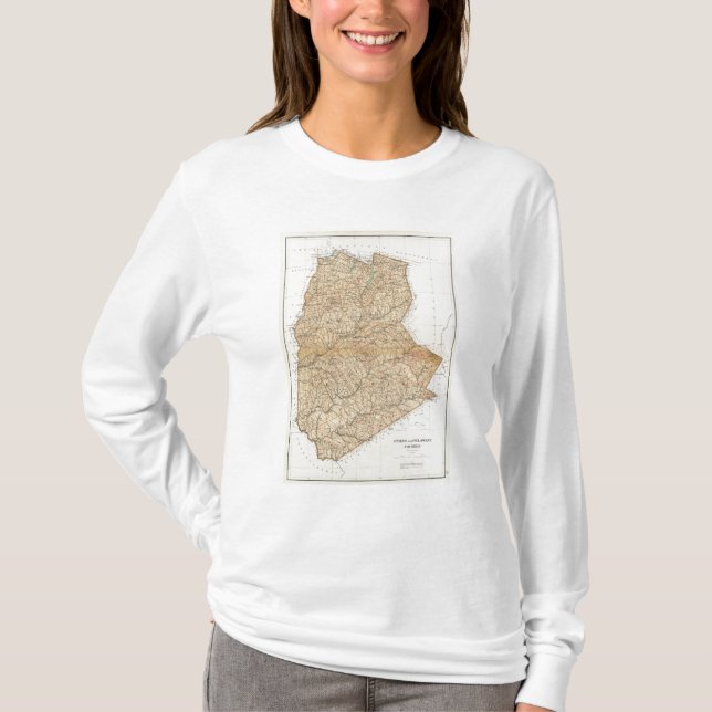 Camiseta Otsego, condados de Delaware (Anverso)