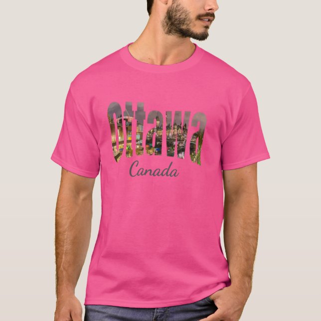 Camiseta Ottawa Canada (Anverso)