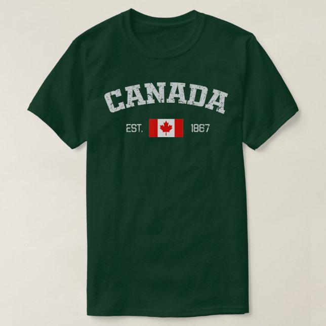 Camiseta Ottawa Canada Est (Diseño del anverso)