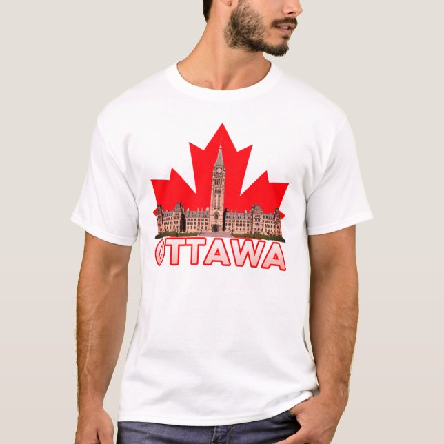 Camiseta Ottawa, Ontario (Anverso)