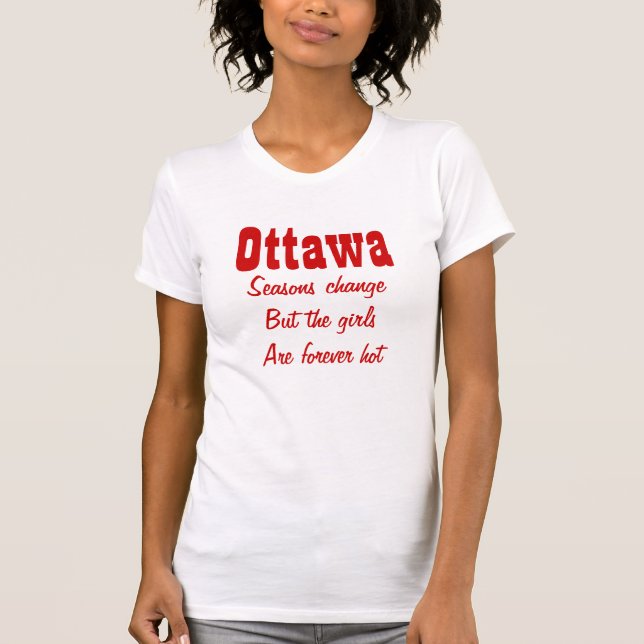 Camiseta Ottawa Ontario, Canadá (Anverso)