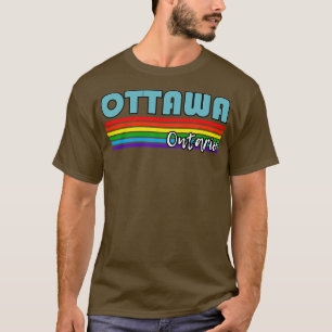 Camiseta Ottawa Ontario Orgullo Ottawa LGTB Regalo LGBTQ Su