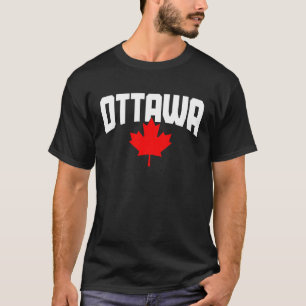 Camiseta Ottawa Quebec Maple Leaf Canadá Bandera Prid Canad