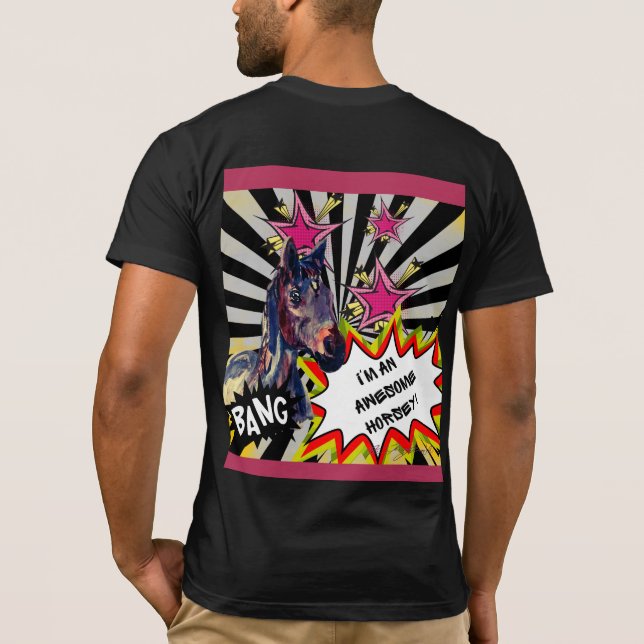 Camiseta ottb club/increíble horsey T-Shirt (Reverso)