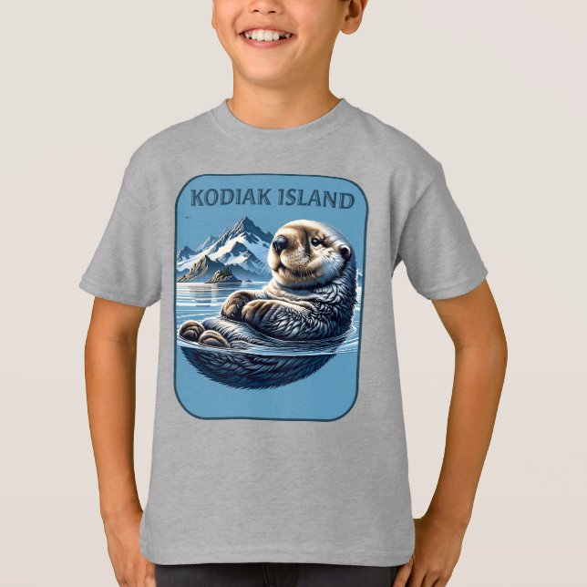 Camiseta Otter Alaska (Anverso)