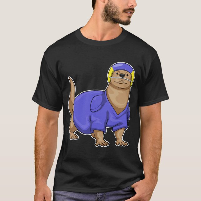 Camiseta Otter American Football (Anverso)