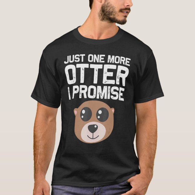 Camiseta Otter Animal Para Hombres Mujeres Mamíferos De Ott (Anverso)