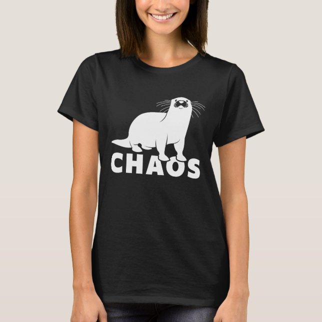 Camiseta Otter Chaos (Anverso)
