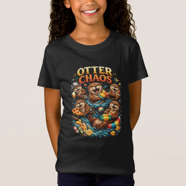 Camiseta Otter Chaos (Anverso)