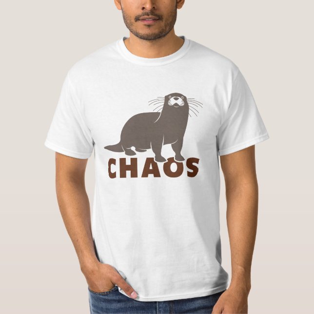Camiseta Otter Chaos (Anverso)
