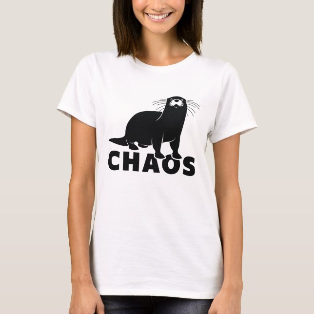 Camiseta Otter Chaos (Anverso)