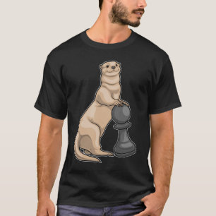 Camiseta Otter Chess pieza Pawn Chess