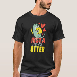 Camiseta Otter Cute Animal Sea Otters Diversión 1