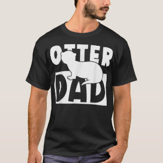 Camiseta Otter Dad Animals ama al propietario del Mascota d
