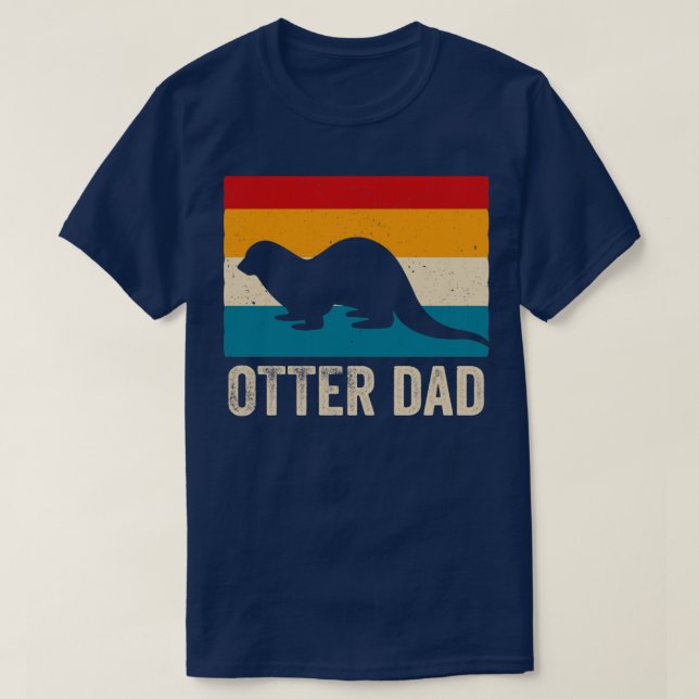 Camiseta Otter Dad Funny Cutter Awesome Otter (Diseño del anverso)