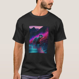 Camiseta Otter de sintetización de oleaje de mar Guay 3