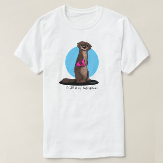 Camiseta Otter del río KiniArt