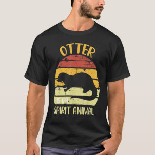 Camiseta Otter Es Mi Espíritu Animal Cute Sea Otter
