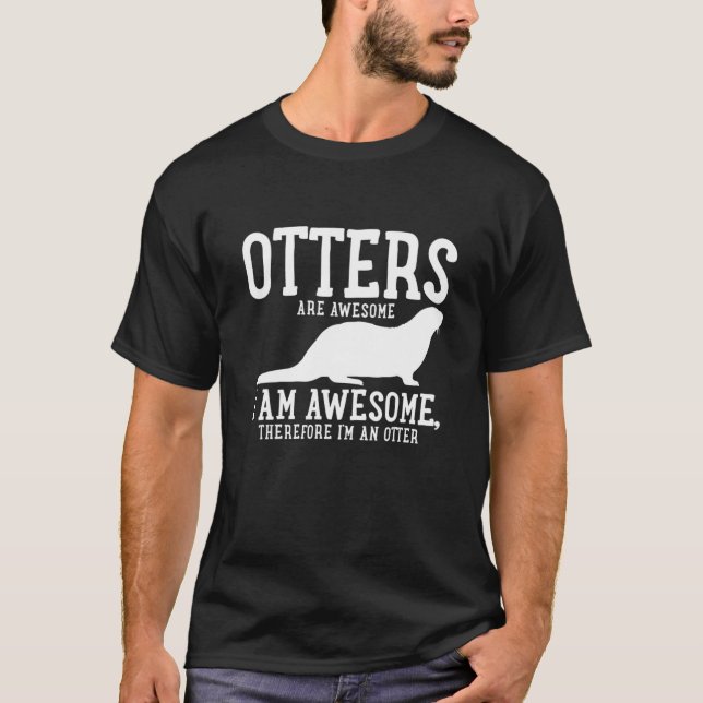 Camiseta Otter Funny Gift (Anverso)