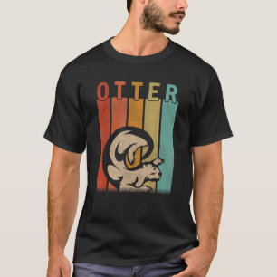 Camiseta Otter Hombres Mujeres Hombres Hombres Cute Otter R